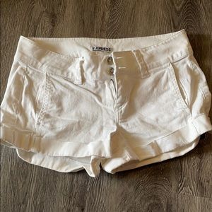 White express shorts size double 0
